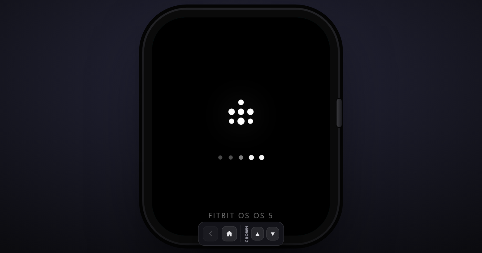 Fitbit OS OS 5 Settings screen