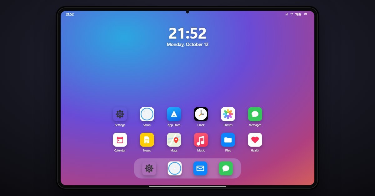 iPadOS 17.0 Settings screen