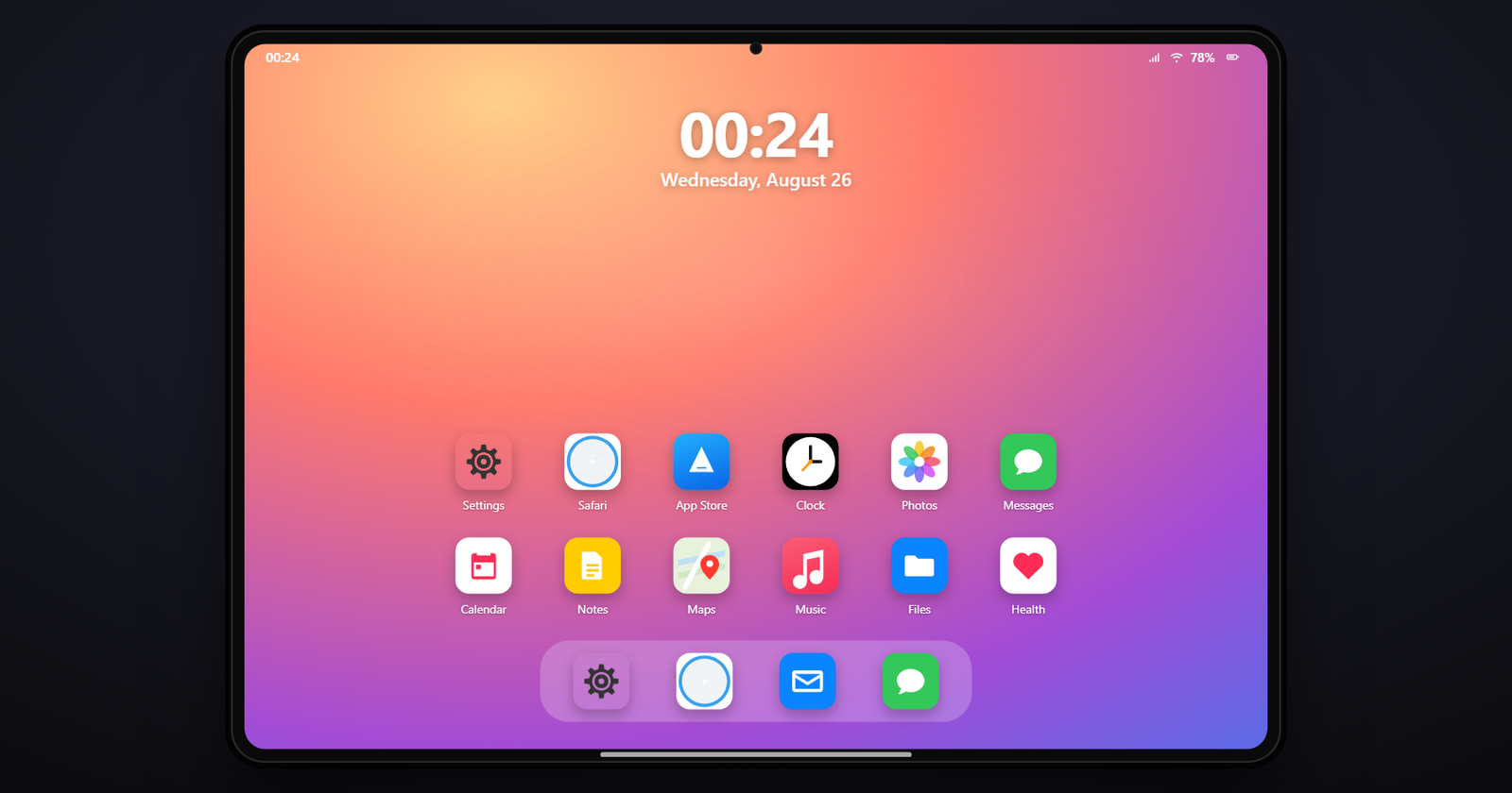 iPadOS 26.6 Settings screen