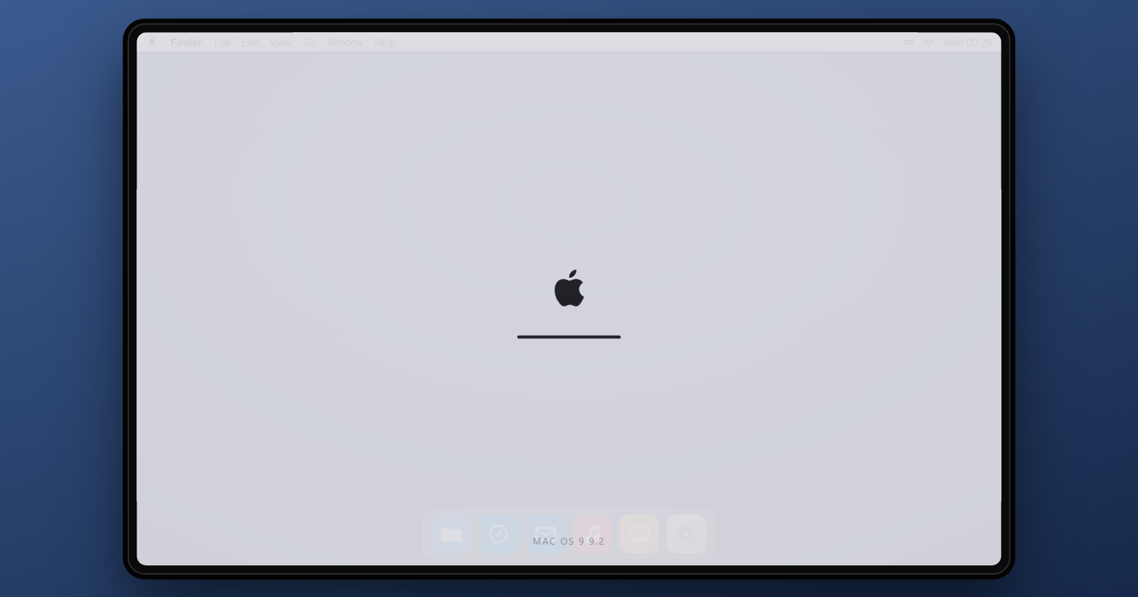 Mac OS 9 9.2 Settings screen