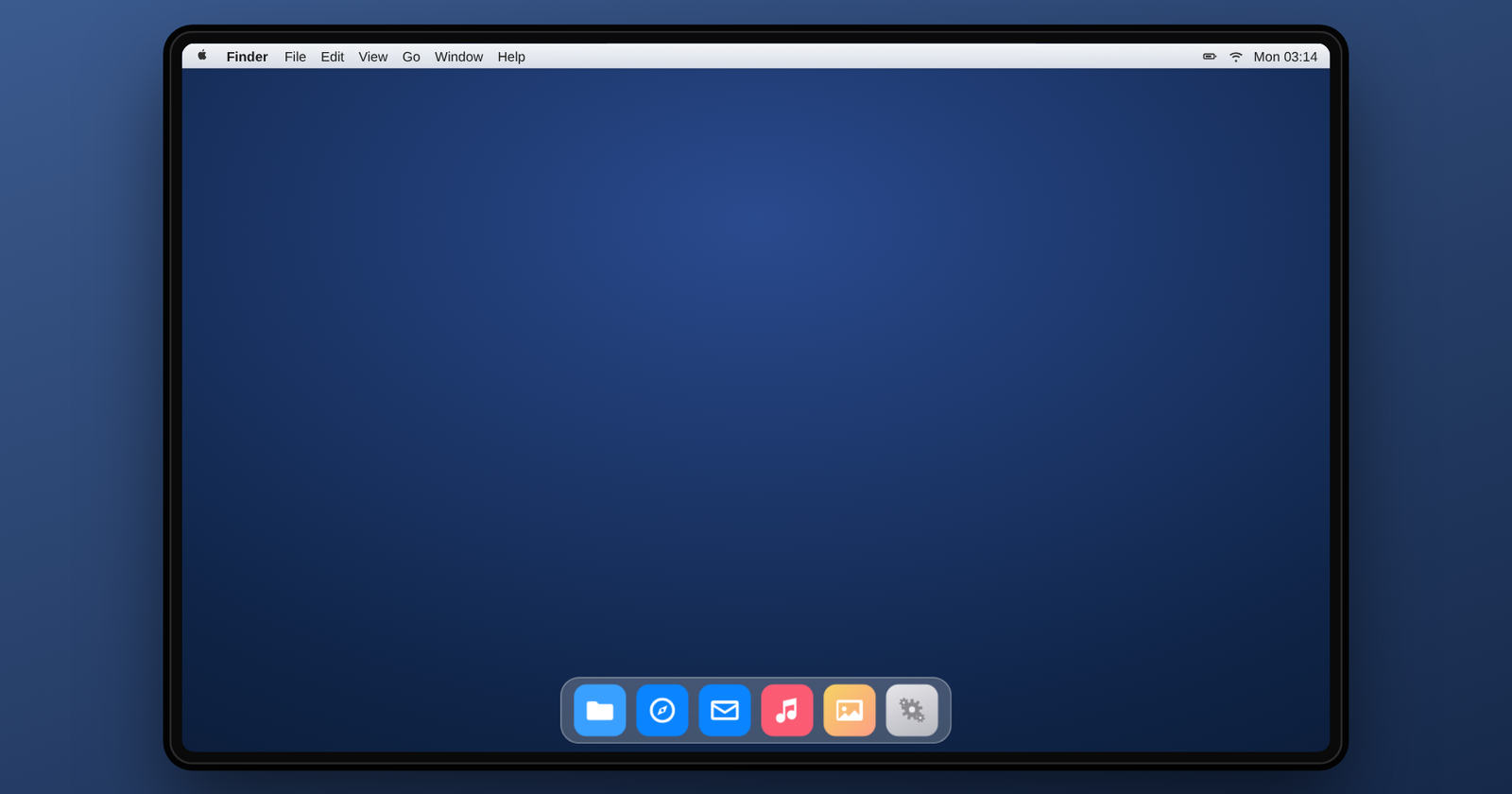 Mac OS X 10.5 Settings screen