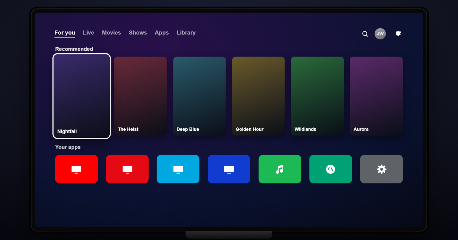 Roku OS Roku OS 16 Settings screen