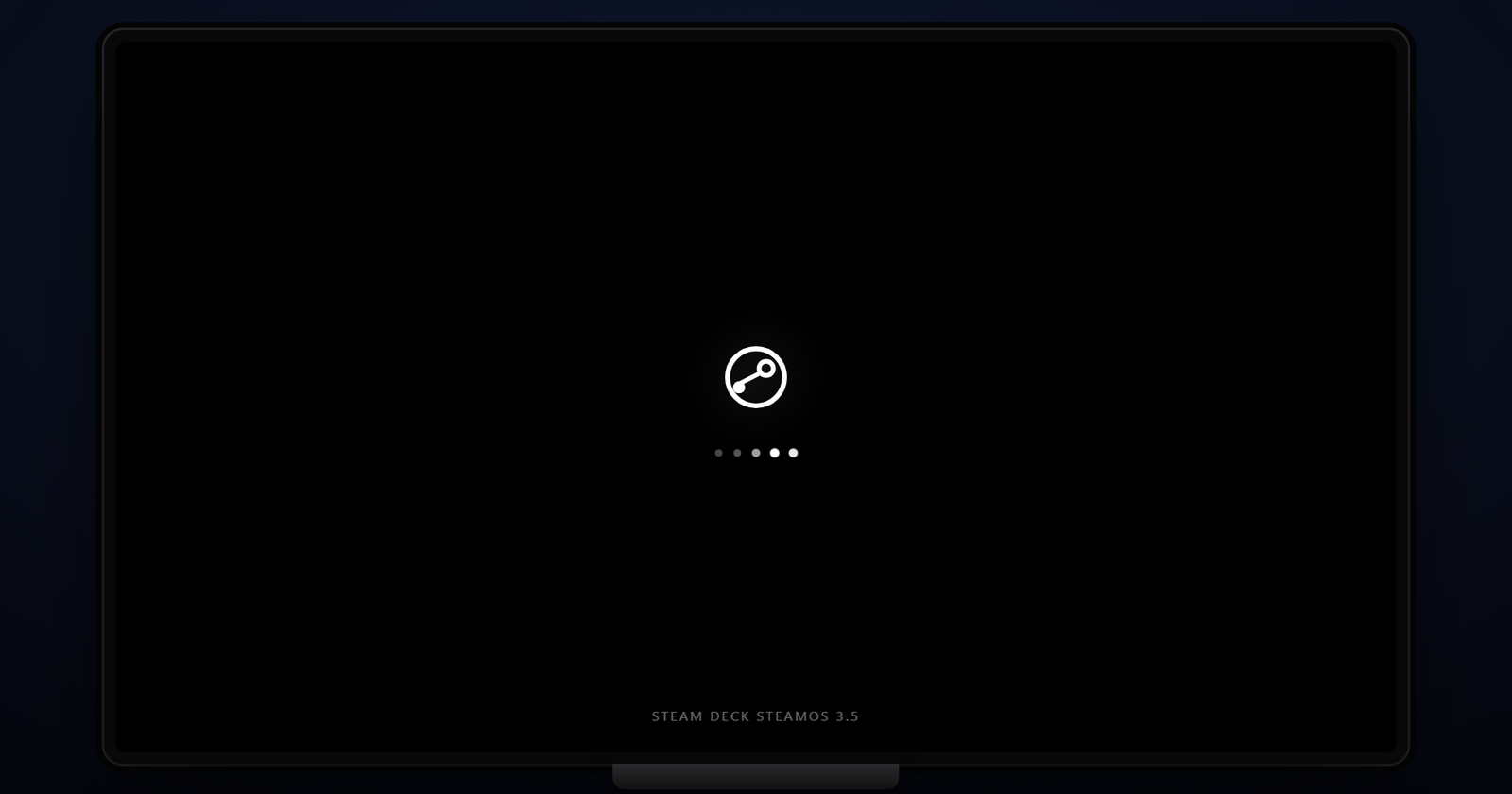 Steam Deck SteamOS 3.5 Settings screen