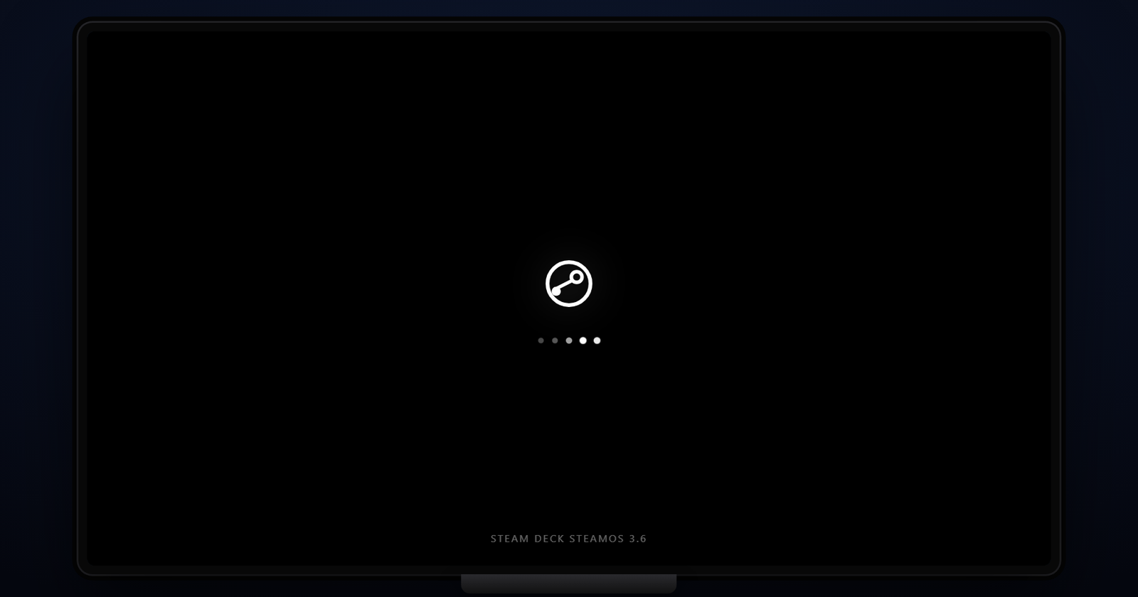Steam Deck SteamOS 3.6 Settings screen