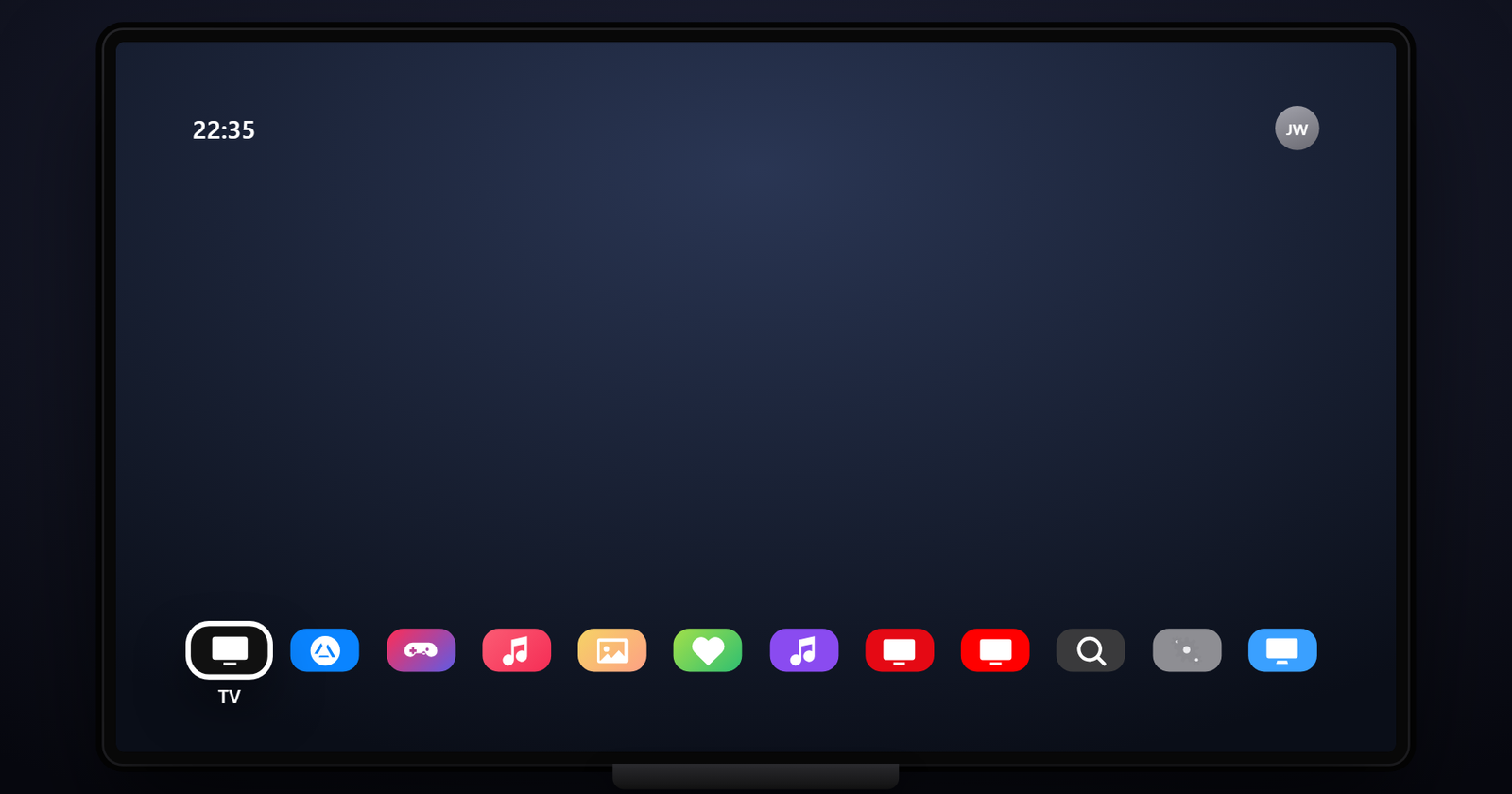 tvOS 27 Settings screen