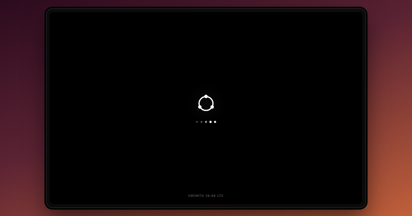 Ubuntu 26.04 LTS Settings screen