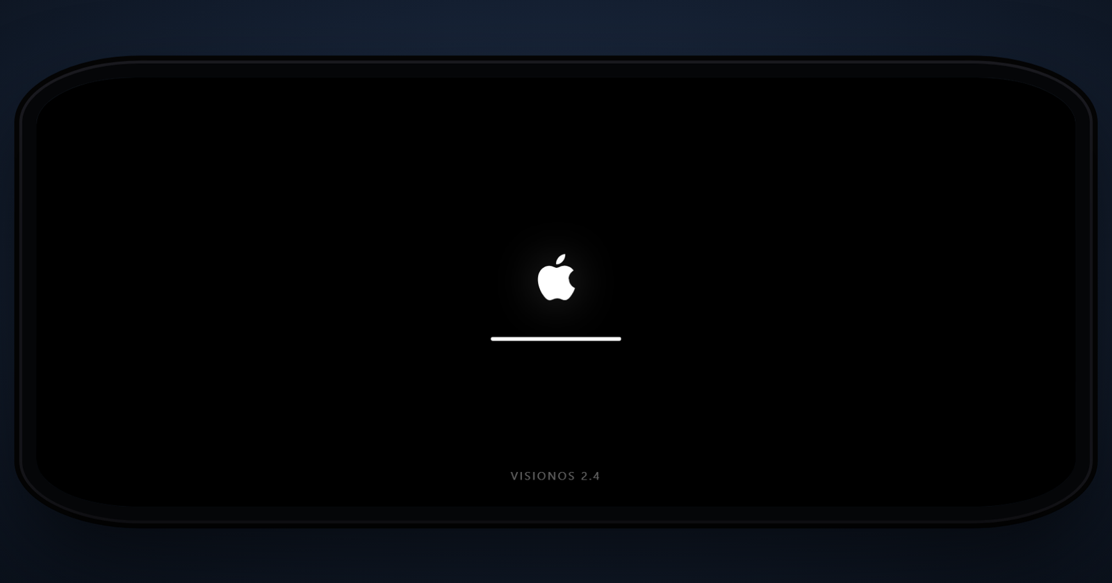 visionOS 2.4 Settings screen