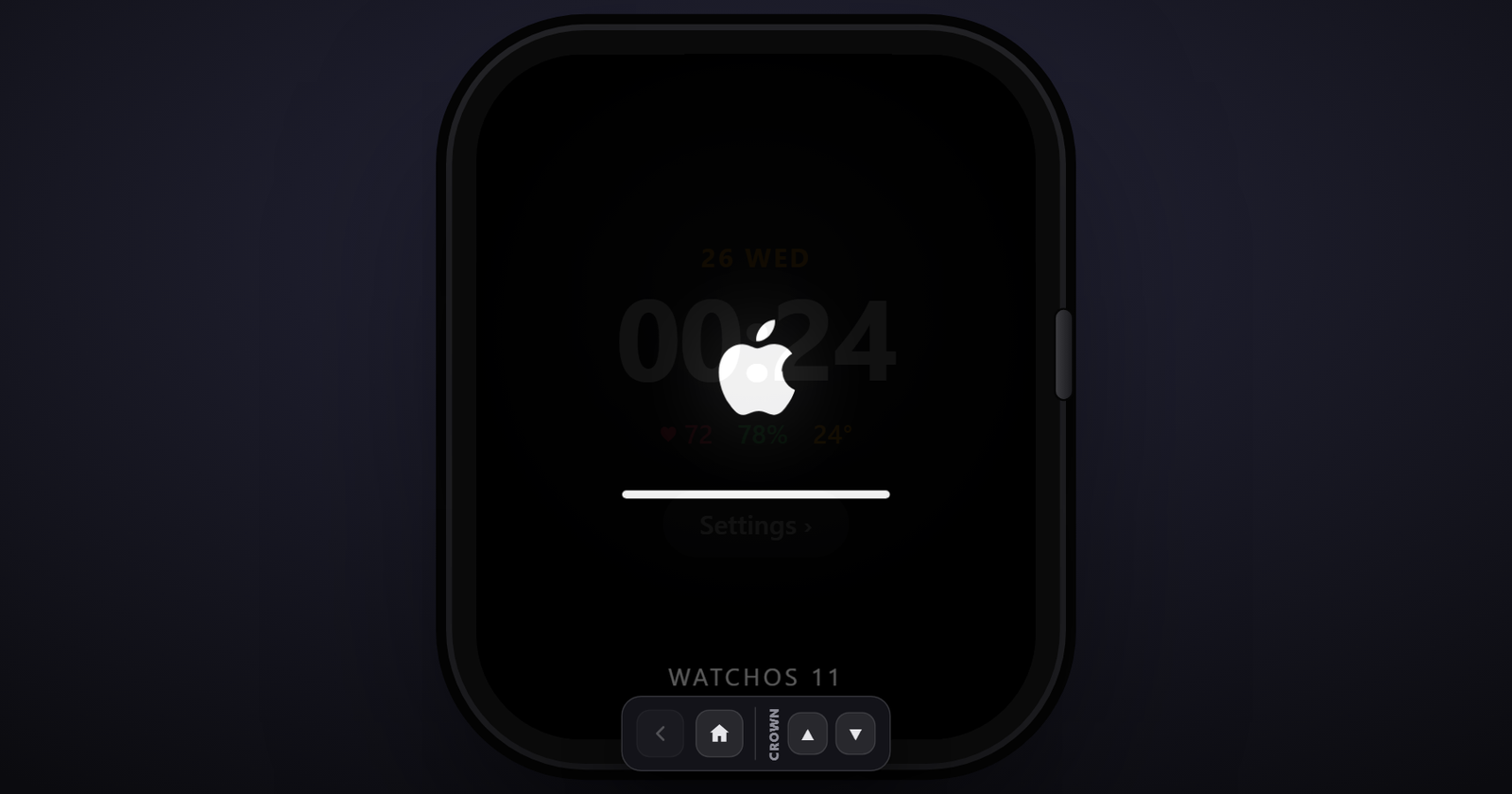 watchOS 11 Settings screen