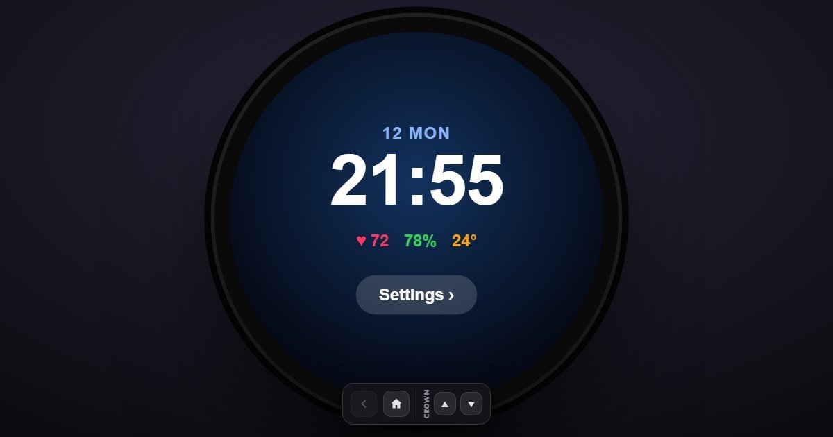 Wear OS 3 Settings screen